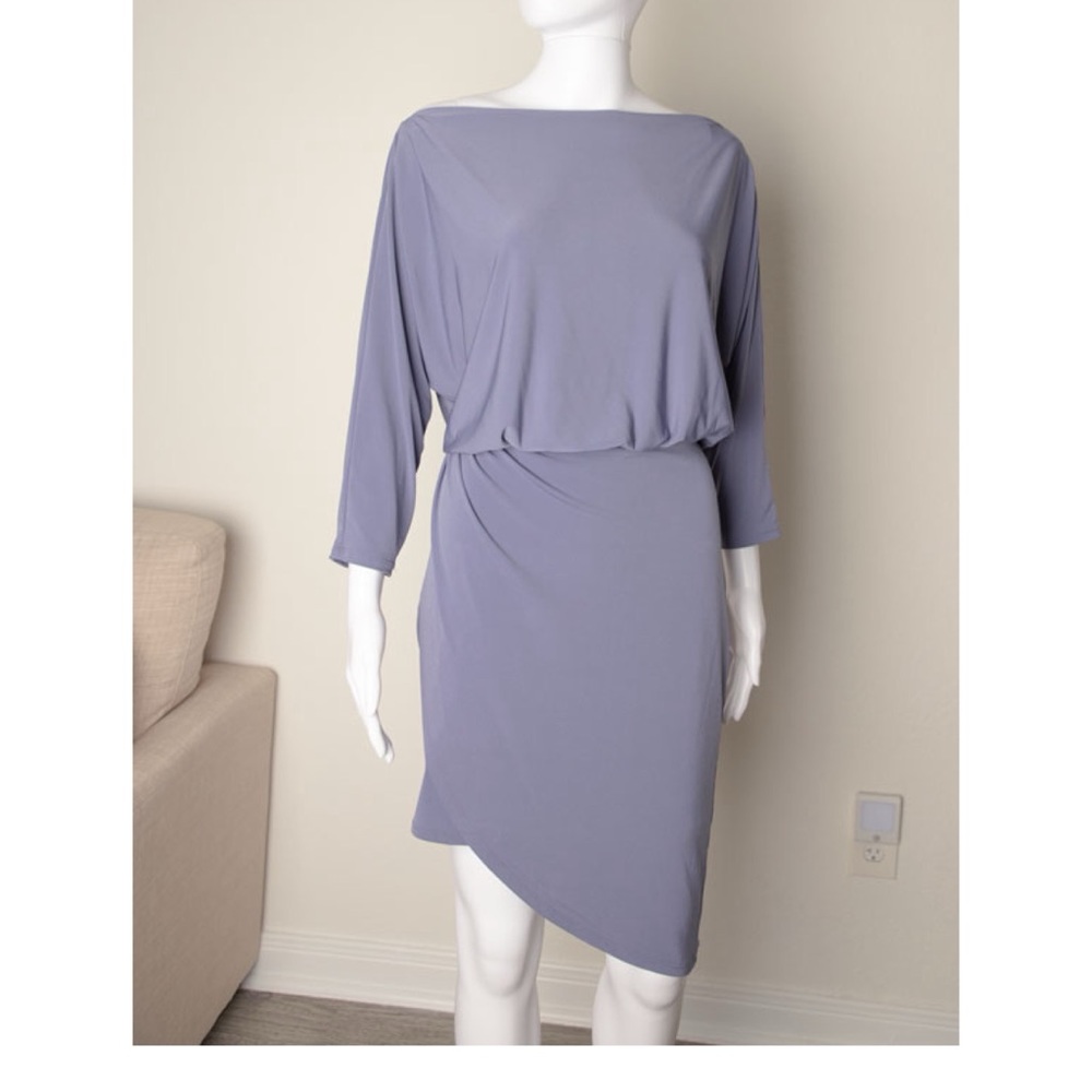 Vintage Forever 21 Goddess Career Cocktail Ruched Long Body Con Stretchy Dress L
